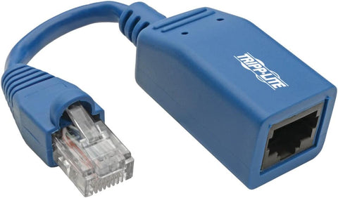 Cisco Console Rollover Cable Adapter (M/F) - RJ45 to RJ45, Blue, 5 in