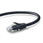 NavePoint Patch Cable, CAT6, 24AWG/7 * 0.18 MM, 7 Ft, 10 Pack, Black