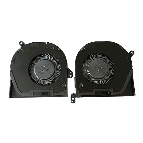 (1 Pair) New CPU GPU Cooling Fans Intended for Dell XPS 15 9500 Precision 5550 Series Laptop Replacement Fan 009RK6 0DJH35 DC 5V