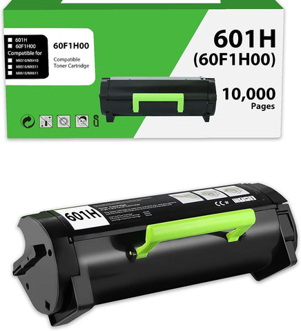 WEYNUONY 60F1H00 601H Toner Cartridge Compatible Replacement for Lexmark 601H 60F1H00 for MX310dn MX611de MX511de MX410de MX611dhe MX610de MX511dhe MX510de MX511dte MX611dte MX611dfe(10,000 Pages)