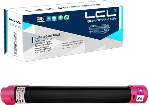 LCL Compatible Toner Cartridge Replacement for Xerox Phaser 7500 7500N 7500DN 7500YDN 7500DT 7500YD 7500DX 106R01437 106R1437 High Yield (1-Pack Magenta)