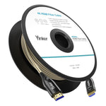 Yinker 4K Fiber HDMI Cable 200ft, 4K 60Hz Fiber Optic Cable HDMI 2.0 Cable Uni-Directional Supports 18Gbps 4:4:4 ARC HDR HDCP2.2 for Blu-ray/TV/Projector/PS/Xbox (60m)