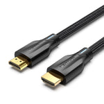 VENTION 8K HDMI 2.1 Cable 16FT - 48Gbps Certified Ultra High Speed HDMI to HDMI Cable 3D 8K@60Hz 4K@120Hz Braided HDMI Cord eARC HDR10 HDCP 2.2&2.3 Compatible with Roku TV PS5 PS4 HDTV Blu-ray