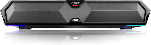 Edifier MG300 Computer Sound Bar: Loud Computer Speakers with Deep Bass - Switch RGB Built-in Microphone for Gaming Speakers Wireless Bluetooth 5.3 & USB Adapter PC Sound Bar for Desktop