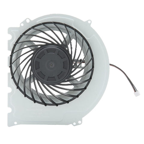 Internal Cooling Fan, PS4 Slim Console CPU GPU Cooling Fan Replacement Parts Metal Bottom Plate Improve Stability and Balance