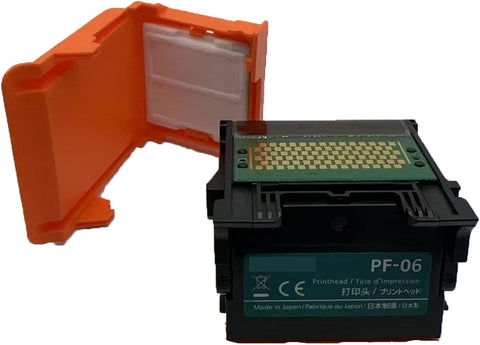 PF-06 Printhead Replacement for Canon TA-20,TA-30,TA-5200,TA-5300,TM-200,TM-205,TM-300,TM-305,TM-5200/5205,TM-5300/5305,TX-2000,TX-3000/4000,TX-5200/5300/5400 With removable drop-proof protective case