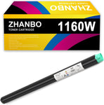 ZHANBO 1160W Black Toner Cartridge (888029) 2,000 Pages 1160W Compatible with RICOH AF240W AF470W Aficio 480W MP W2400 MP W3600 MP W3601 MP W6700SP SP W2470 Printers