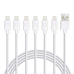 Atill iPhone Charger 6Pack 3FT USB Lightning Cable Charging Cord Compatible with iPhone 14/13/12/12Pro/12ProMax/11/11Pro/11Pro MAX/XS/XS MAX/XR/X/8/8Plus/7/7Plus and More