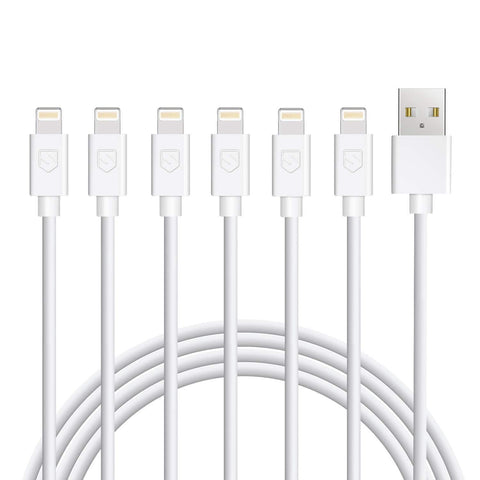 Atill iPhone Charger 6Pack 3FT USB Lightning Cable Charging Cord Compatible with iPhone 14/13/12/12Pro/12ProMax/11/11Pro/11Pro MAX/XS/XS MAX/XR/X/8/8Plus/7/7Plus and More