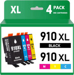 910XL Ink Cartridge Replacement for HP 910 Cartridges Work with OfficeJet Pro 8025e 8035e 8020 8028 Printer