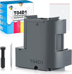 Poschink T04D1 T04D100 Ink Maintenance Box for ET-15000 ET-3750 ET-3760 WF-2860 ET-4760 ET-3850 ET-4850 XP-5100 ET-3710 ET-5150 ET-3830 ET-M1000 ST-3000 ET-M2170 Printers TO4D1/TO4D100/EWMB2/04D1