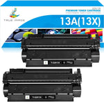 TRUE IMAGE Compatible Toner Cartridge Replacement for HP Q2613X 13X C7115X Q2613A C7115A Laserjet 1300 1300N 3380 1150 1200 1200N 1220 3300 3330 13A 15A 15X Printer Ink (Black, 2-Pack)