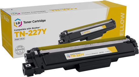 LD Products Compatible Replacement for Brother TN227 Toner Cartridge TN-227 TN 227 TN227Y HY (Yellow, Single-Pack) Compatible with HL 3070CW HL-L3210CW HL-L3230CDW HL-L3270CDW HL-L3290C Printers