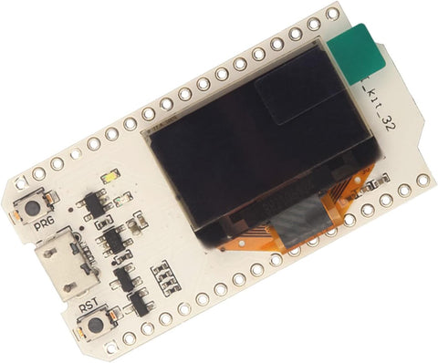 IJJ ESP32 OLED WiFi Kit ESP-32 0.96 Inch Blue OLED Display , WiFi+Blue Tooth CP2012 Internet Development Board for Arduino ESP8266 NodeMCU,for Smart Cities, Smart Farms, Smart Home