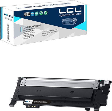 LCL Compatible Toner Cartridge Replacement for Samsung CLT-K404S CLT-404S K404S 404S SL-C430 SL-C430W SL-C480 SL-C480W SL-C480FN SL-C432 SL-C432W SL-C482FW SL-C480FW SC-C482 SL-C482W (1-Pack Black)