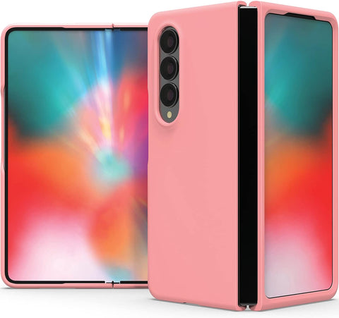 JUST4YOU Slim Fit Designed for Samsung Galaxy Z Fold 4 Hard Case 5G 2022 (Pink) CS_HD_GZFD4_PK