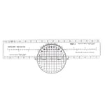 Aviation Plotter Aviation Slide Rule with 8 Functions for Pilot Student Accessories Rotating Azimuth Plotter, WAC Charts, Air Navigation Plotter for Navigational Usage