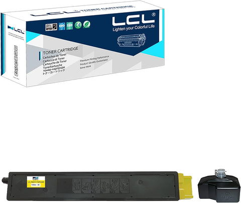 LCL Compatible Toner Cartridge Replacement for Kyocera TK8117 TK-8117 TK8117Y TK-8117Y 1T02P3AUS0 M8124cidn M8130cidn (1-Pack Yellow)