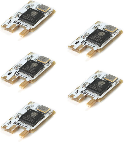 JESSINIE 5Pcs ESP8285 ESP-01D Wireless WiFi Module ESP 01D Transparent Transmission WiFi Module Serial Port to WiFi Serial Adapter Module Board