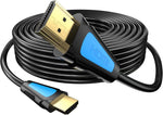 Fuwaderp HDMI Cable 40 ft Supports 4K@60HZ,18Gbps,HDR,ARC,Ultra HD,3D,1080P.