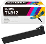 SAIDING Compatible Toner Cartridge Replacement for Black TN912 TN912k TN 912 A8H5031 to use with Konica Minolta Bizhub 958 High Yield 40800 (1 Black)