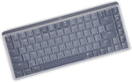 Keyboard Cover for Logitech MX Mechanical Mini Wireless Illuminated Keyboard, MX Mechanical Mini Keyboard Accesseries, Logitech MX Mechanical Mini Keyboard Skin Protector - Clear