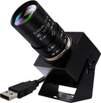 IFWAETR 4K USB Camera with IMX415 Image Sensor,5-50mm 10X Optical Manual Zoom Lens USB Webcam 2160P Ultra HD Close-up Web Camera Adjustable Focal Camera for Computer,Laptop Jetson Nano,Raspberry Pi