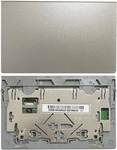 JINTAI Silvery Touchpad Trackpad Clickpad Key Mouse Button Board Without Cable Replacement for Lenovo ThinkPad E14 20RA 20RB 01YU063 01YU064 01YU065
