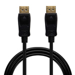 MOTONG 4K DP to DP Cable Male to Male, Gold-Plated DisplayPort Male to Standard DisplayPort Male Cable Wire Cord, 4K@60Hz, Supporting Laptop PC Monitor(M to M)