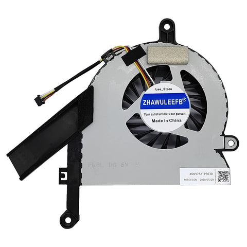 ZHAWULEEFB Replacement New CPU Fan for HP 200 G3 All-in-One 22-C 24-F 24-dp FL6L DC5V 1A
