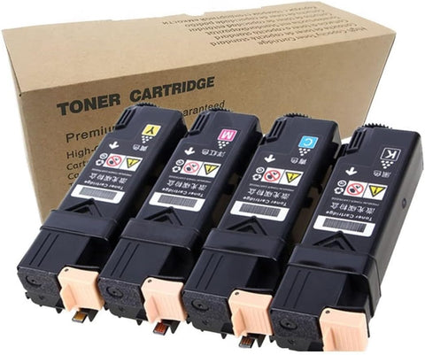 Offstar Replacement Toner Cartridge for Xerox Phaser 6128 Ink Cartridge 106R01455 106R01452 106R01453 106R01454 T (4 Pack) Black Cyan Magenta Yellow