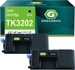 GREENBOX Compatible TK3202 TK-3202 High Yield Toner Cartridge Replacement for TK3202 TK-3202 for ECOSYS P3260dn M3860idn M3860idnf Printer (Black,2 Pack)