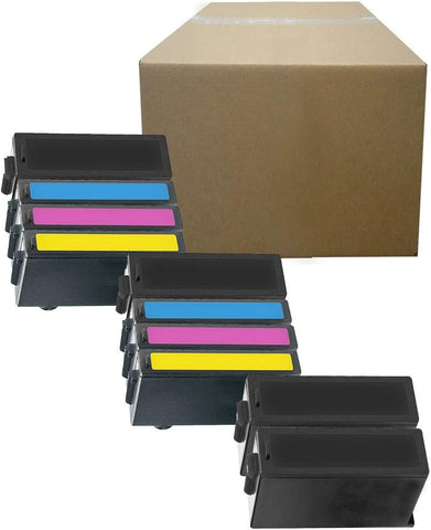 Inktoneram Compatible Ink Cartridges Replacement for Lexmark 150XL pro715 Pro915 s315 s415 s51514N1614 14N1615 14N1616 14N1617 ([4-Black,2-Cyan, 2-Magenta, 2-Yellow], 10-Pack)