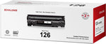 ECHALLENGE CRG126 CRG-126 Compatible Toner Cartridge Replacement for Canon 126 CRG126 CRG-126 to Use with ImageCLASS LBP6230dw LBP6200d MF4770n D530 (2 Black)