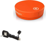 BoxWave Cable Compatible with Skyroam Solis Global WiFi Hotspot (Cable by BoxWave) - USB Type-C Keychain Charger, Key Ring 3.1 Type C USB Cable for Skyroam Solis Global WiFi Hotspot - Jet Black