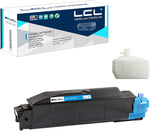 LCL Compatible Toner Cartridge Replacement for Kyocera TK5152 TK-5152 TK5152C TK-5152C 1T02NSCUS0 ECOSYS M6035cidn M6535cidn P6035cdn (1-Pack Cyan)