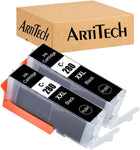 ArtiTech 2 Pack Compatible Ink Cartridge Replacement for Canon PGI-280XXL Black Ink Tank PGI280XXL PGI280 Work for Canon PIXMA TR7520 TR8520 TS6120 TS6220 TS8120 TS8220 TS9120 TS9520 TS9521C Printers