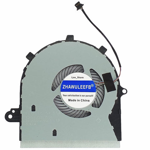 ZHAWULEEFB Replacement New CPU Cooling Fan for Dell Inspiron 15 7586 17 7786 2-in-1 P36E 0GCN3G FL1D DFS551205WQ0T 5.0CFM