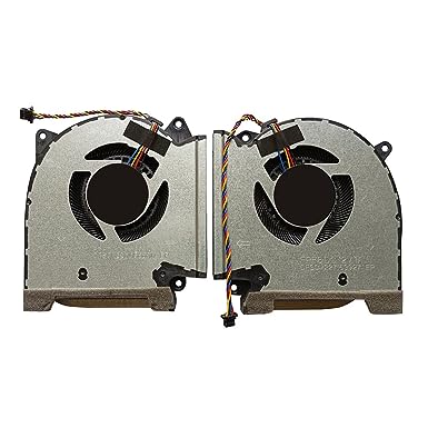 PYDDIN (1 Pair) New CPU GPU Cooling Fan Intended for ASUS ROG Strix Scar (2022) G533ZM G533ZS G533ZW G533ZX G533ZM-ES93 G733ZM G733ZW G733ZS G733ZX G733ZX-DS94 Series Laptop Fan DC 12V