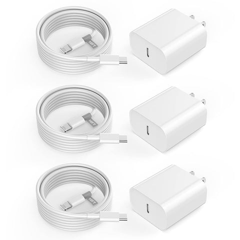 iPhone Fast Charger, 3 Pack 10FT Long [Apple MFi Certified] USB C to Lightning Quick Charge Data Sync Cable with 20W Type C iPhone Charger Fast Charging Block for iPhone 14 13 12 11 Pro Max XS XR X 8…