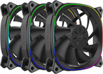 IN WIN Sirius Extreme ARGB Fan Triple Pack (IW-FN-ASE120-3PK), Black