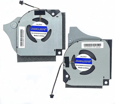 ZHAWULEEFB Replacement CPU+GPU Cooling Fan for De G5-5590 G7-7590 G7-7790 G5 5590 G7 7590 7790 Series Laptop DC5V 0.5A 063NYM 0FK2HP DFS5K223052831 FM0A DFS5K221153711 FM09