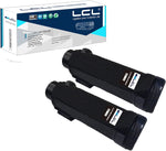 LCL Compatible Toner Cartridge Replacement for Xerox WorkCentre 6515 Phaser 6510 106R03480 106R03476 for Xerox 6515 6510 5500 Pages 6510DN 6510DNI 6510DNM 6510N 6515DN 6515DNI 6515DNM (Black 2-Pack)