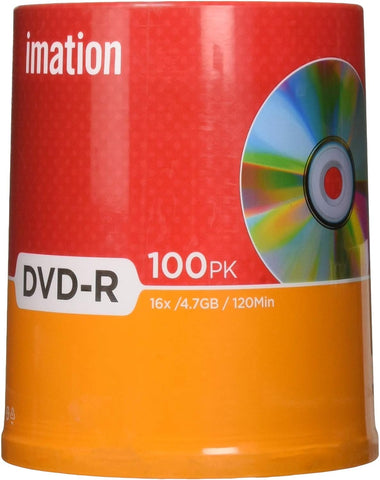 Imation 16x DVD-R 4.7GB 100 Pack Spindle