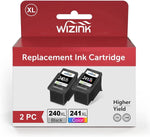 240-241 Replacement for Canon Ink Cartridge 240 and 241 240XL 241XL Combo Pack for MG2120, MG3120, MG4120, MX512, MX432, MX372, MX522, MX452, MG3520, MG3620, MX472, MX532, TS5120