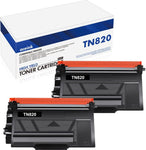 TN820 TN850 Toner Cartridge Black: Compatible Toner Cartridge Replacement for Brother TN-850 TN-820 TN 820 for MFC-L5900DW HL-L6200DW MFC-L5700DW MFC L5900DW HL-L5100DN MFC-L5850DW Printer (2-Pack)