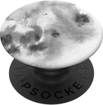 Black White Watercolor Ink PopSockets PopGrip: Swappable Grip for Phones & Tablets