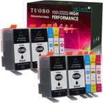 Tuobo Compatible Ink Cartridge Replacement for HP 920XL Work with Officejet 6500 6500A 7500 7500A 7000 6000 E709 E710 Printer (2Sets+2BK)