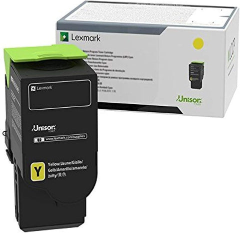 Lexmark C241XY0 Yellow Extra High Yield Return Program Cartridge Toner