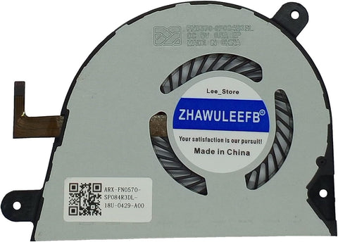 ZHAWULEEFB Replacement New CPU Cooling Fan for Razer Blade Stealth RZ09-0196 RZ09-01962E12 RZ09-01963E32 Series FN0570-SP084R3DL FN0570-SP084R3BL Fan